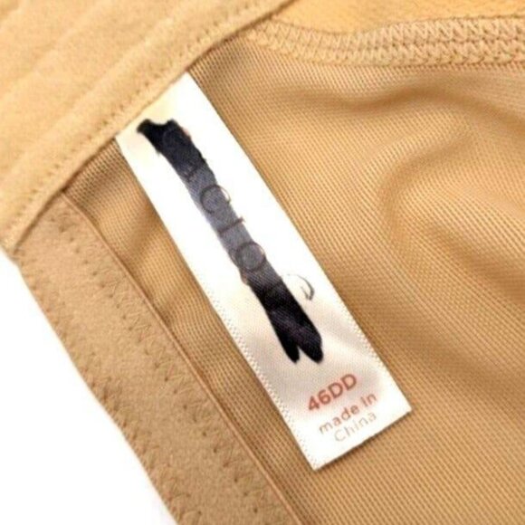 Lane Bryant Cacique Womens Bra Modern Lace Balconette 46DD Cafe Mocha Underwire - Picture 4 of 8